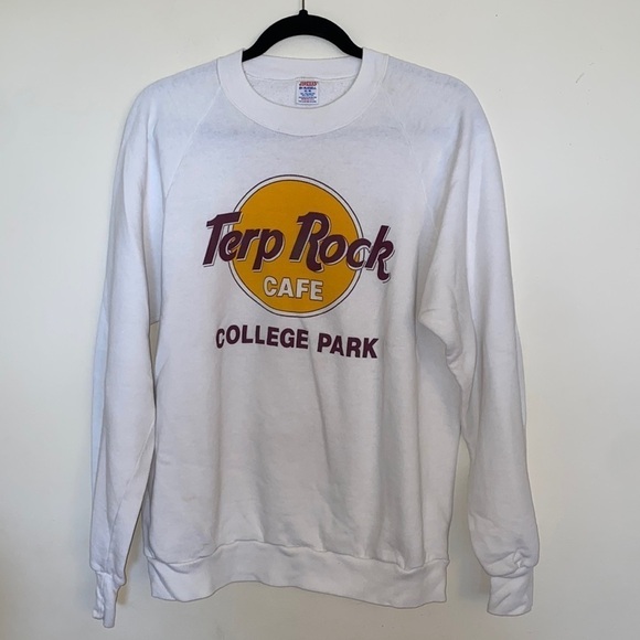 University of Maryland Terp Rock Cafe sweatshirt size XL - Picture 1 of 6
